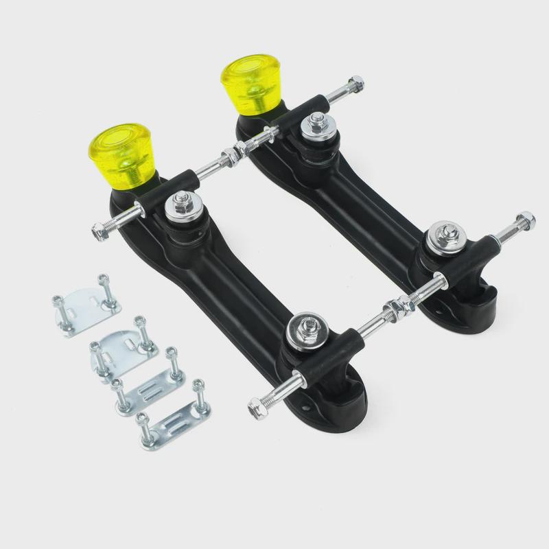 Black tremors plus yellow brakes